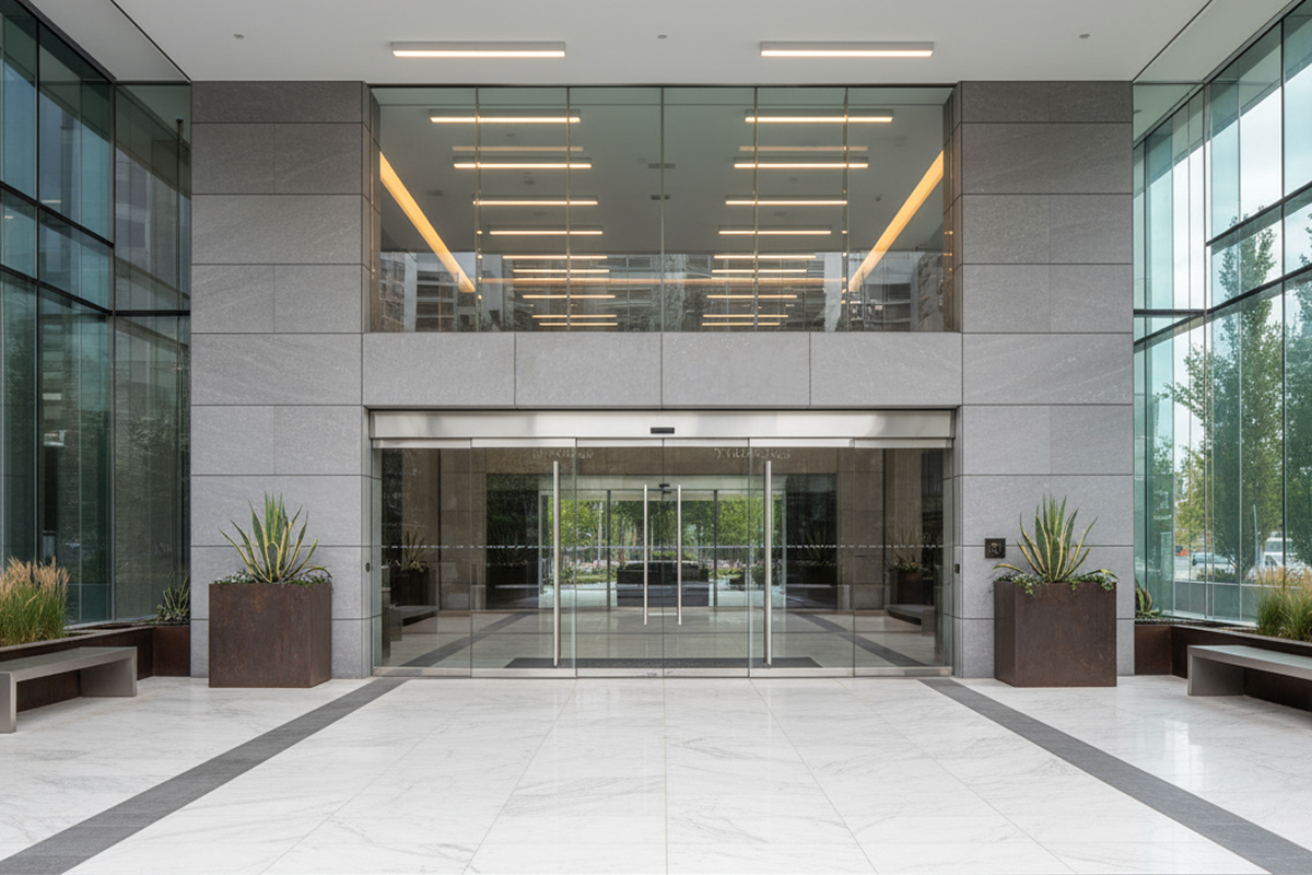 Решения для оформления входных групп